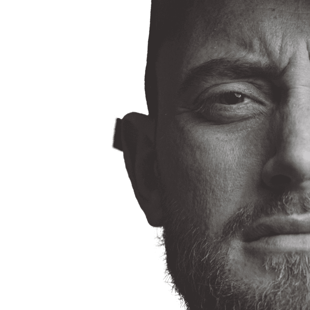 Jacob Dunne - black and white portrait